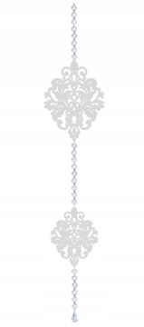 Z16 GIRLAND privjesak ukras OPENWORK dekor GLAM 110