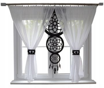Moderna zavjesa za dnevni boravak DREAMCATCHER ažur 300x150