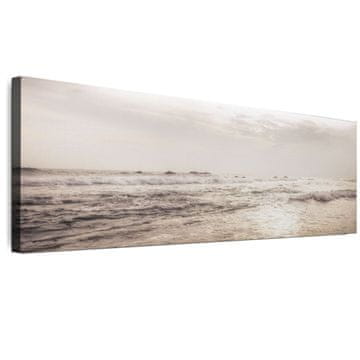 Slika na talijanskom platnu 120 x 40 cm - boho stil - priroda Slika na talijanskom platnu 135 x 45 cm - boho stil - priroda