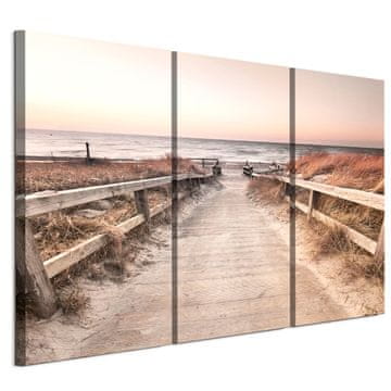 Slika na talijanskom platnu 90 x 60 cm triptih - skandinavski stil - priroda Slika na talijanskom platnu 120 x 80 cm triptih - skandinavski stil - priroda