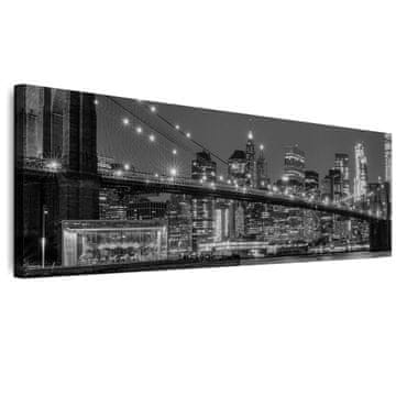 Slika na talijanskom platnu 120 x 40 cm - moderni stil - gradovi Slika na talijanskom platnu 135 x 45 cm - moderni stil - gradovi