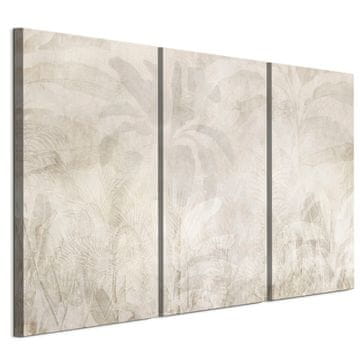 Slika na talijanskom platnu 90 x 60 cm triptih - industrijski stil - priroda Slika na talijanskom platnu 120 x 80 cm triptih - industrijski stil - priroda