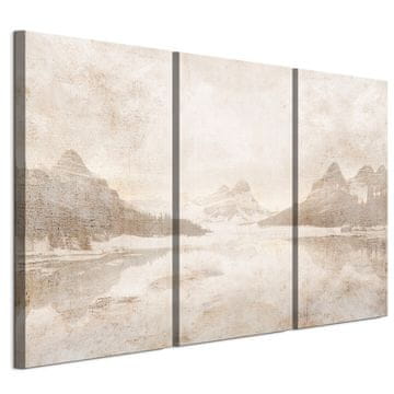 Slika na talijanskom platnu 90 x 60 cm triptih - boho stil - priroda Slika na talijanskom platnu 120 x 80 cm triptih - boho stil - priroda