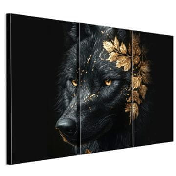 Slika na talijanskom platnu 90 x 60 cm triptih - moderni stil - životinje Slika na talijanskom platnu 120 x 80 cm triptih - moderni stil - životinje