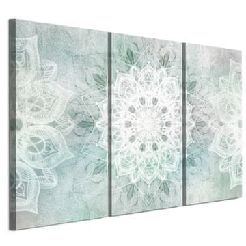 Slika na talijanskom platnu 90 x 60 cm triptih - boho stil - pozadine i uzorci Slika na talijanskom platnu 120 x 80 cm triptih - boho stil - pozadine i uzorci