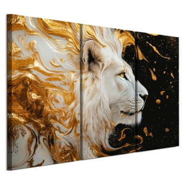 Slika na talijanskom platnu 90 x 60 cm triptih - modernistički stil - životinje Slika na talijanskom platnu 120 x 80 cm triptih - modernistički stil - životinje