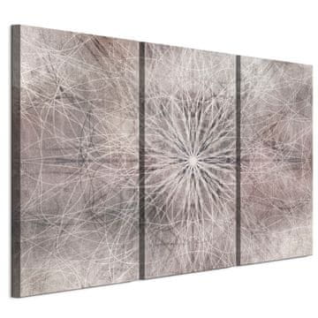 Slika na talijanskom platnu 90 x 60 cm triptih - boho stil - pozadine i uzorci Slika na talijanskom platnu 120 x 80 cm triptih - boho stil - pozadine i uzorci