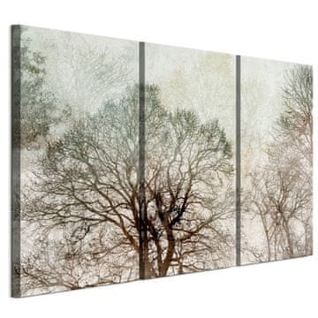Slika na talijanskom platnu 90 x 60 cm triptih - modernistički stil - priroda Slika na talijanskom platnu 120 x 80 cm triptih - modernistički stil - priroda