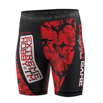 Extreme Hobby Vale Tudo dječje kratke hlače RED WARRIOR 164 CRNE