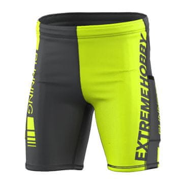 Extreme Hobby Muške tajice za trčanje 1/3 DRAFT 2XL CRVENE