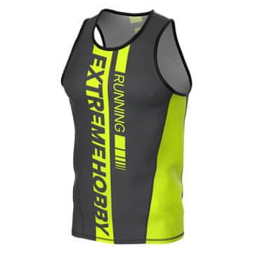 Extreme Hobby Muška majica bez rukava DRAFT 2XL LIME za trčanje