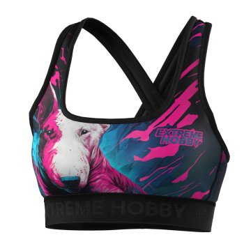 Extreme Hobby Ženski top VIVID BULL TERIER XS CRNA