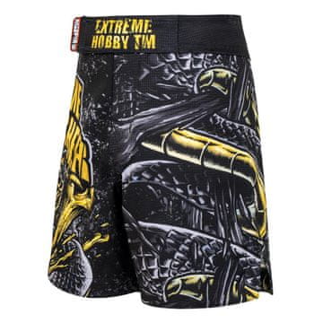 Extreme Hobby Dječje sportske kratke hlače BONE CRUSHER 152 CRNE
