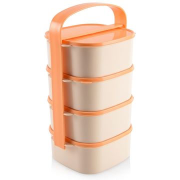 Orion Plastična menažka za ručak, 4 razine, 4x1,15 l