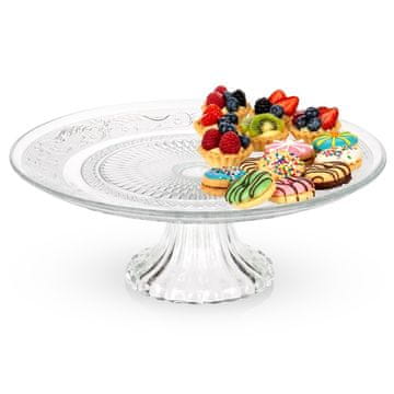Vilde Stakleni stalak za torte na nozi od 25 cm