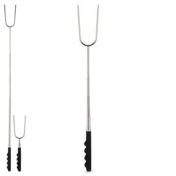 Vilde Čelični produžljivi štap za logorsku vatru, 24-72 cm
