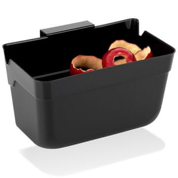Vilde Posuda za vrata koja se ljušti crna 2,5 l 22,5x15x13,5 cm