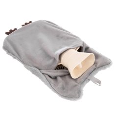 Orion Termofor s poklopcem, sivi, OWL, 600 ml