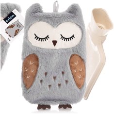 Orion Termofor s poklopcem, sivi, OWL, 600 ml