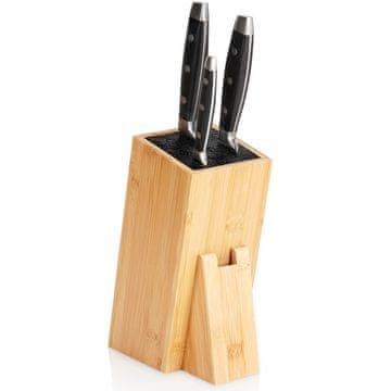 Vilde Stalak za noževe od bambusa 10,5x16,5x24,5 cm