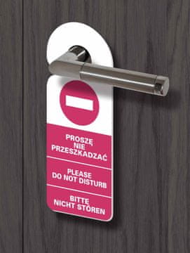 Bertoni Privjesak za kvaku na vratima - NE UZNEMIRAVAJ