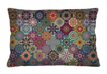 Bertoni Ukrasni jastuk Elegance Print Valencia 40×60 cm - baršun, dvostrani print, patentni zatvarač, antialergijski uložak, vrhunski proizvod