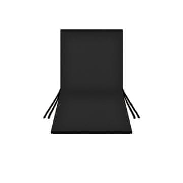 Bertoni Vodootporni jastuk za TIP stolicu s naslonom 80x40 cm CRNA