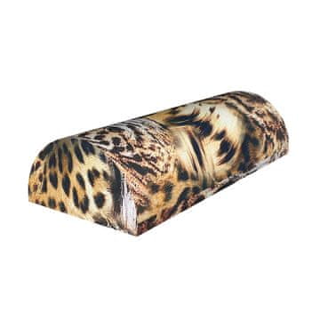 Bertoni Jastuk Safari s polu-podupiračem 10x40 cm - ergonomski, s memorijskom pjenom, za potporu leđa, vrata i dekoltea, dekorativni -