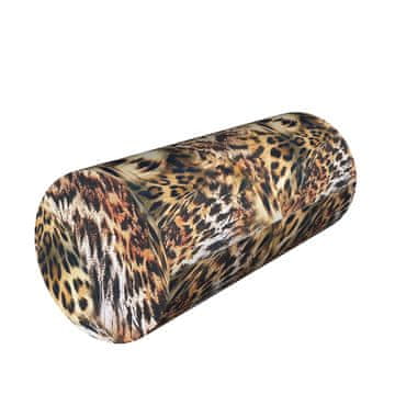 Bertoni Safari Novi jastuk za rehabilitaciju s valjkom Ø15x40 cm - baršun, memorijska pjena, za potporu vrata i leđa,