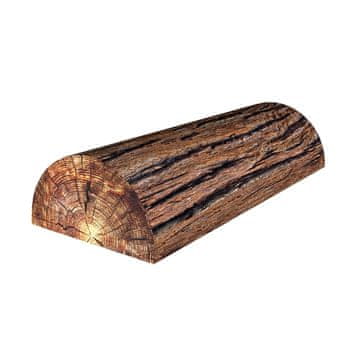 Bertoni Jastuk od akacije s polupodupiračem 10x40 cm - ergonomski, s memorijskom pjenom, za leđa, vrat i dekolte, dekorativni -