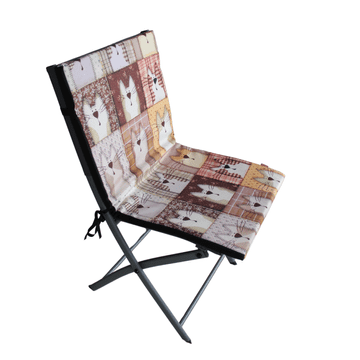 Bertoni Vodootporni jastuk za TIP stolicu s naslonom 80x40 cm Pexeso bež