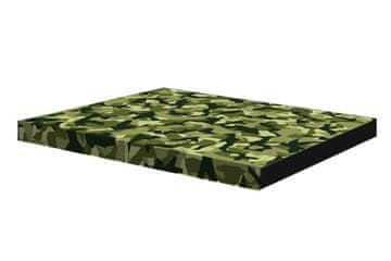 Bertoni Ortopedski madrac za pse ORTO XXL 110×80×7 cm - Moro print, memorijska pjena, vodootporna navlaka,