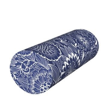 Bertoni Jastuk za rehabilitaciju Granada Roller Ø15x40 cm - baršun, memorijska pjena, za potporu vrata i leđa,