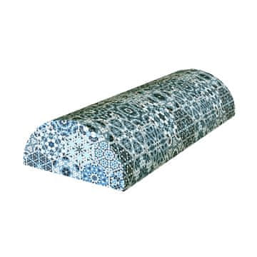 Bertoni Jastuk Malaga s polu-podupiračem 10x40 cm - ergonomski, s memorijskom pjenom, za leđa, vrat i dekolte, dekorativni -