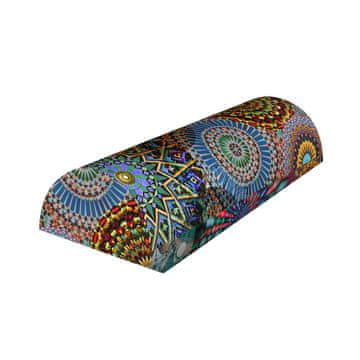 Bertoni Jastuk s polu-podupiračem 10x40 cm - ergonomski, s memorijskom pjenom, za leđa, vrat i potiljak, dekorativni -