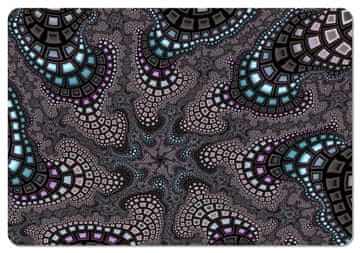 Bertoni Pravokutni podmetač za stol 29×42 cm, uzorak hobotnice - ekološki filc, pranje 40 °C,