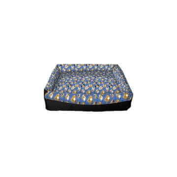 Osnovni krevet - Plavi psi L 55x55 cm