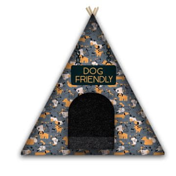 Tipi za pse/mačke s jastukom LOVE GREY DOGS XL