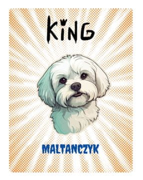 KRALJEVSKI MALTEZKI TANJUR - 20x28 cm
