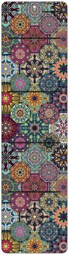 Bertoni Valencia zidni organizator od filca 25×95 cm - antracit, HD print, džepovi, dekorativno i praktično