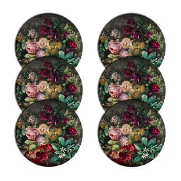 Bertoni Set 6D okruglih podmetača za stol - BOUQUET