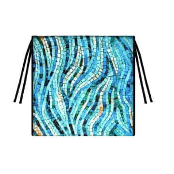 Bertoni Jastuk za vrtnu stolicu TIP 40x40 - MOSAIC, vodootporan, navlaka koja se može skinuti