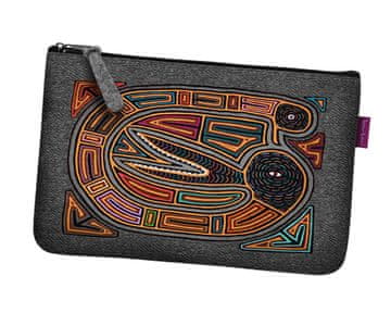 Bertoni Kozmetička torba s filcanim džepom Kenia 24×15 cm - elegantna, udobna i s printom |