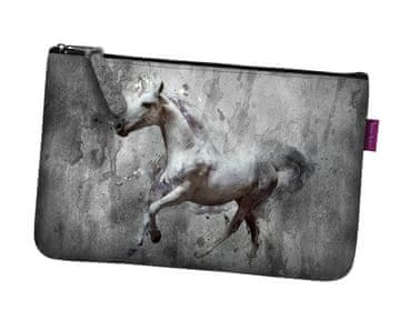 Bertoni Kozmetička torba od filca s džepom Amor 24×15 cm - elegantna, udobna i s printom |
