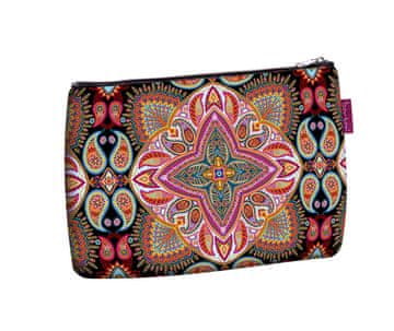 Bertoni Elegantna Solo kozmetička torba, Polka print 14×21 cm - Putna, Vodootporna, Kompaktna |