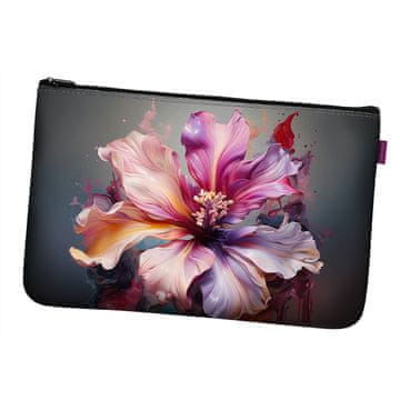 Bertoni Livia Pocket Felt kozmetička torba, antracit, 24×15 cm - elegantna, udobna i s printom |