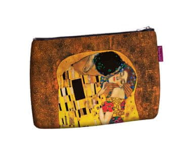 Bertoni Elegantna Solo kozmetička torba, print poljupca 14×21 cm - Putna, Vodootporna, Kompaktna |