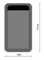 Bertoni Antracitna futrola za pametni telefon MAROCO NIGHT