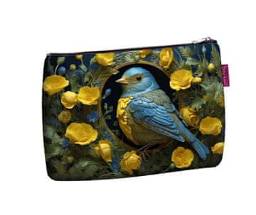 Bertoni Elegantna Solo kozmetička torba, Gilda print, 14×21 cm - Putna, Vodootporna, Kompaktna |