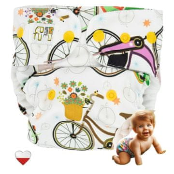 Višekratne pelene POCKET COOLMAX BIKES pelene